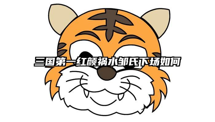 三国第一红颜祸水邹氏下场如何