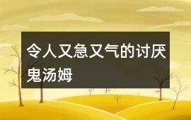 令人又急又气的讨厌鬼汤姆