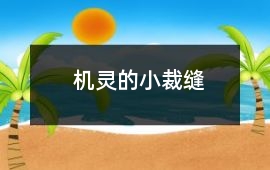 机灵的小裁缝